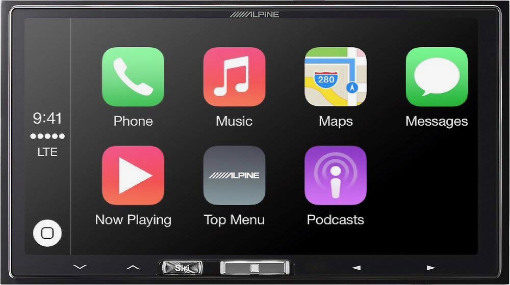 Alpine iLX-107 - 7" Mech-less In-Dash Receiver with Wireless Apple CarPlay